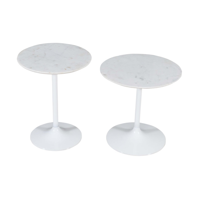 Birch Lane™ Dyann Pedestal Nesting Tables & Reviews Wayfair